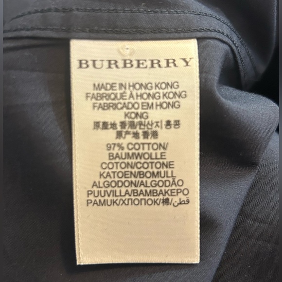 BURBURRY Men’s Long Sleeved Casual Dress Shirt - Picture 5 of 6